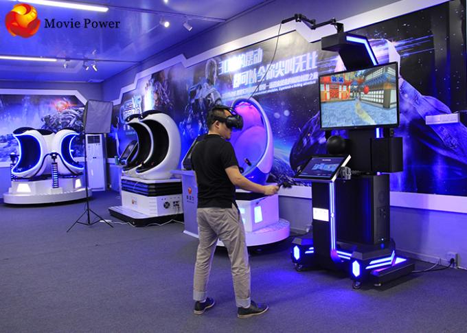 Mini simulatore dei giochi della fucilazione che sta il parco di divertimenti dell'interno della piattaforma diritta di HTC VR 0