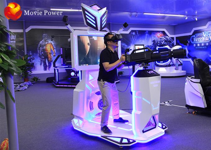 Pistola emozionante di Vive della macchina di videogioco arcade di Gatling di interazione, stante sul simulatore della fucilazione di 9D VR 0