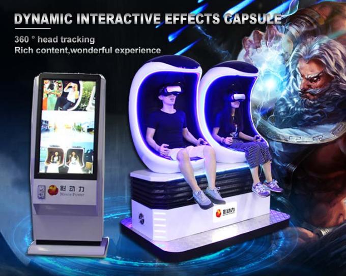 cinema elettronico di Vr di giro del centro commerciale dei giochi dei bambini dell'attrezzatura di esercizio del simulatore di realtà virtuale 9d 0