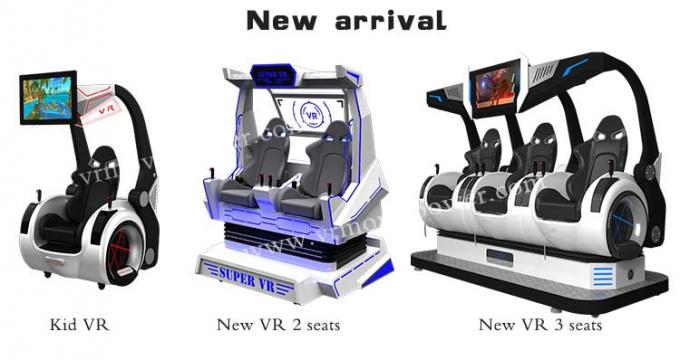 Faccia segno al simulatore del gioco di giro VR, cinema di realtà virtuale di 7D 8D 9D 10D 11D 0