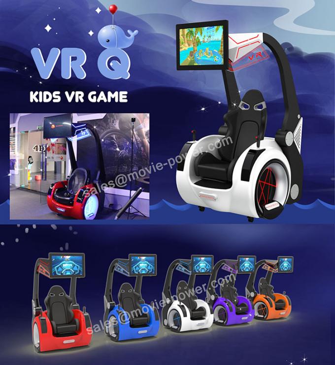 Cinema di realtà virtuale del campo da giuoco 9d di intelligenza per spettacolo dei bambini 0