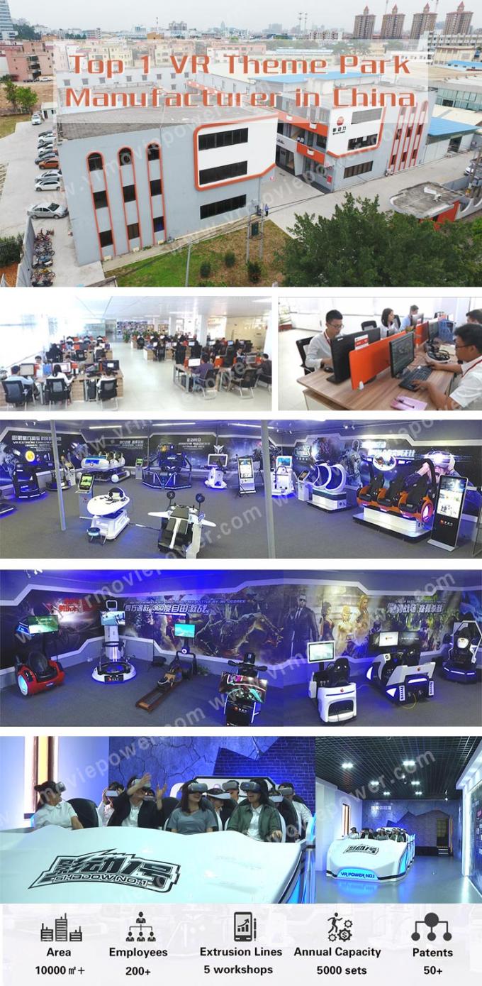 Il simulatore Mech della macchina VR del gioco del parco di divertimenti 9D ha collaborato il combattimento di Vr 3