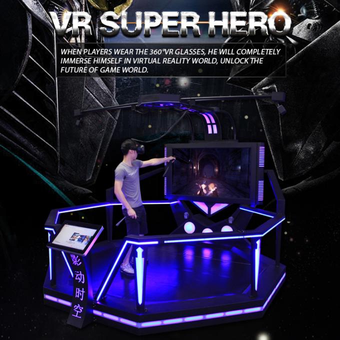 moto di battaglia HTC VIVE dello spazio del camminatore di 9D VR che sta il gioco interattivo della grande piattaforma 1