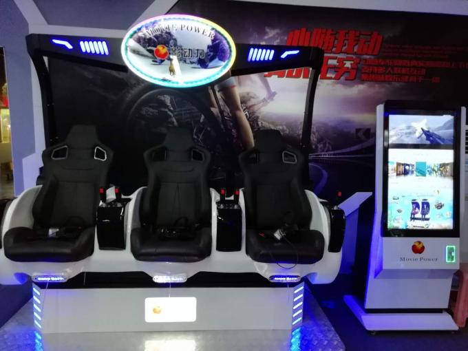 il telecomando 3 del simulatore di 220V 9D mette la macchina a sedere del gioco del cinema 3Q VR di realtà virtuale 1