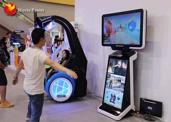 simulatore di realtà virtuale della passeggiata 9d per l'aeroporto, club, teatro