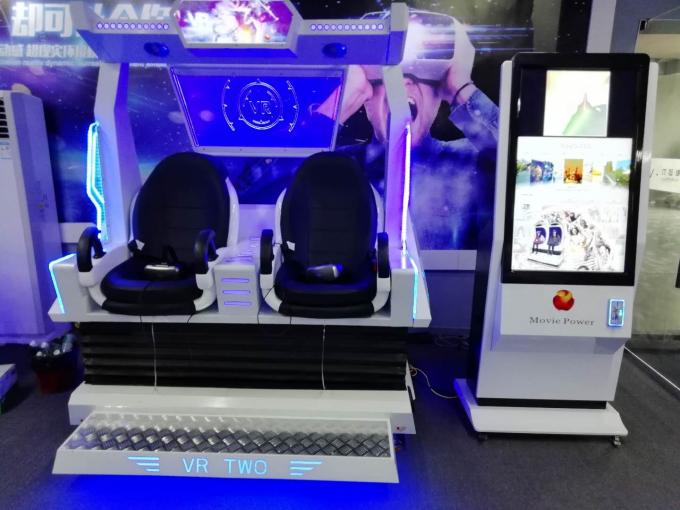 2 simulatore del cinema dell'uovo 9D dei sedili VR con il casco del sistema elettrico/DPVR E3 1