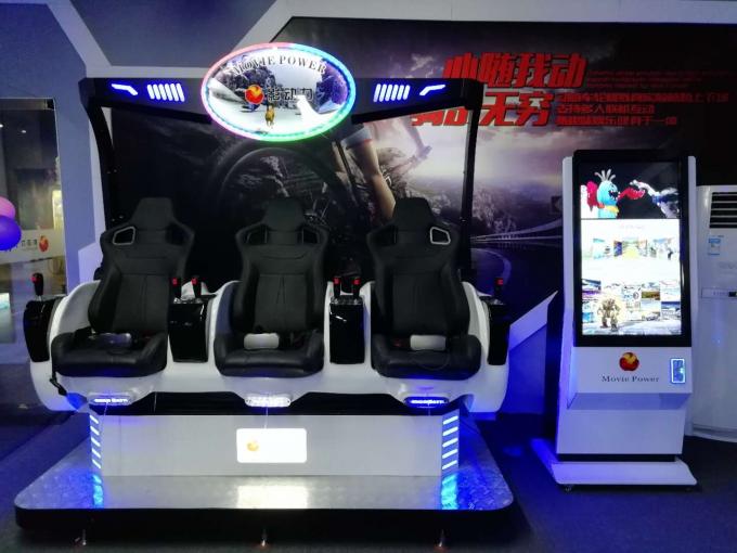 2 simulatore del cinema dell'uovo 9D dei sedili VR con il casco del sistema elettrico/DPVR E3 2
