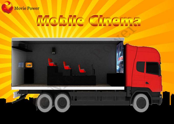 6/9/12 cinema mobili con diversi giocatori 5D del camion del cinema/parco a tema dei sedili 7D 5