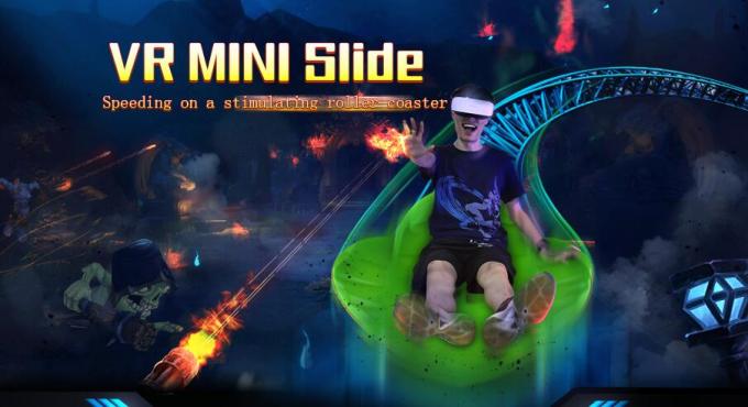 Montagne russe eccitanti del simulatore della sedia VR di moto della macchina del gioco di realtà virtuale di esperienza del gioco per il parco di divertimenti 0