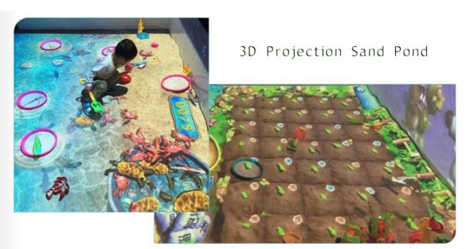 Proiezione interattiva di percezione infrarossa dei giochi del pavimento del cinema di 9D VR multi 0