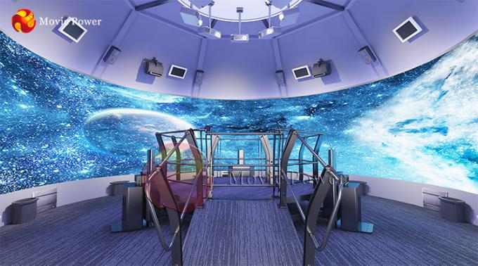 Dimensione della stanza 360 teatro girante del cinema 4D 5D di orbita della piattaforma dello schermo di grado 0