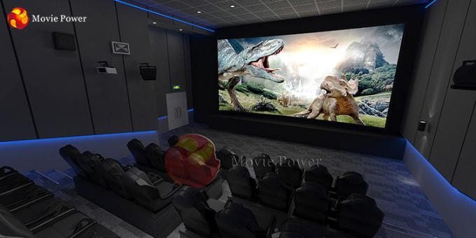 Attrezzatura dinamica del cinema della sedia 220V 5D di esperienza di spettacolo di potere di film nel Dubai 0