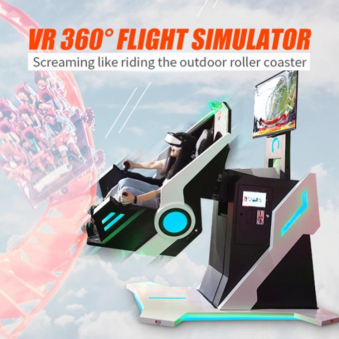 Giocatore 360 Flight Simulator del bambino della macchina del gioco di spettacolo 9d VR 0