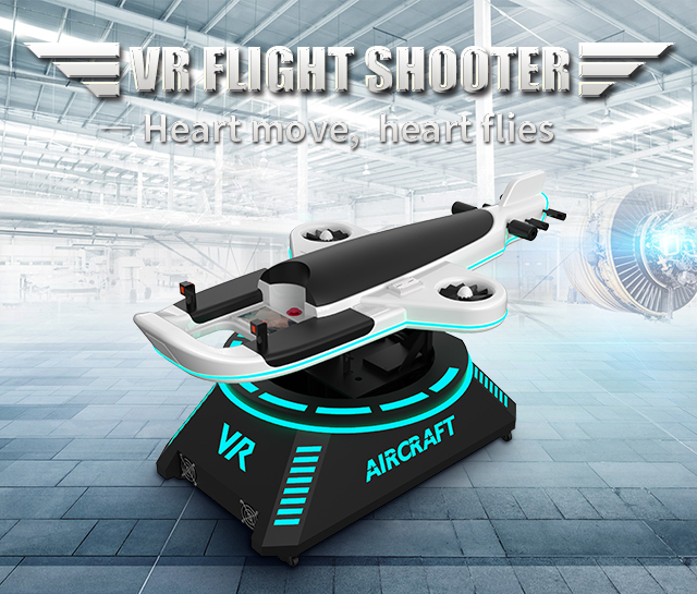 Macchina a gettoni del gioco di volo del simulatore del centro di spettacolo VR 0