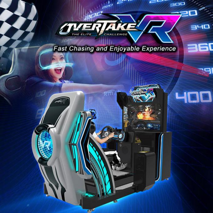 Arcade Game 9d che guida la macchina a gettoni dei giochi della vettura da corsa dei bambini del simulatore 0