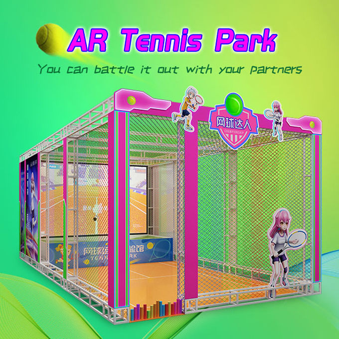 Gioco interattivo di sport di Vr dell'attrezzatura di tennis di realtà virtuale di idoneità fisica 9d 0