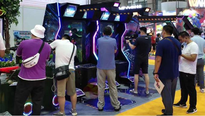 simulatore spettrale del gioco di film di orrore del cinema di realtà virtuale 9D per il parco di divertimenti 1