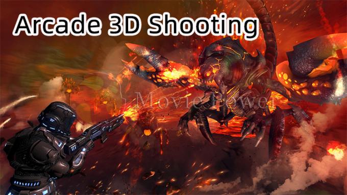 Schermo a gettoni 3D Arcade Gun Shooting Game Machine di divertimento 0