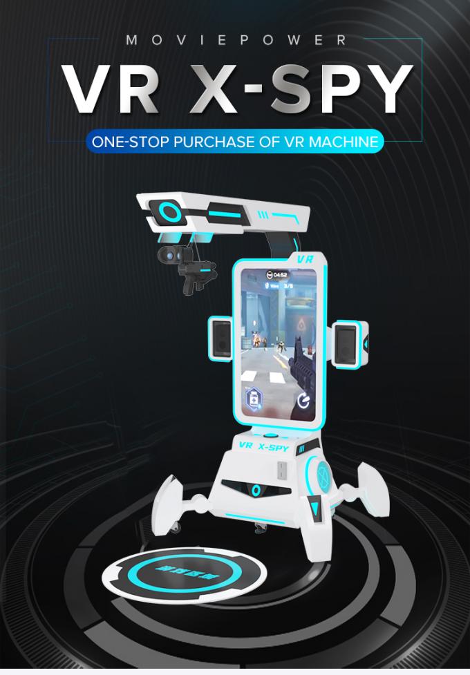 1 attrezzatura di fucilazione di divertimento di Arcade Game VR del simulatore di realtà virtuale del giocatore per il centro commerciale 0