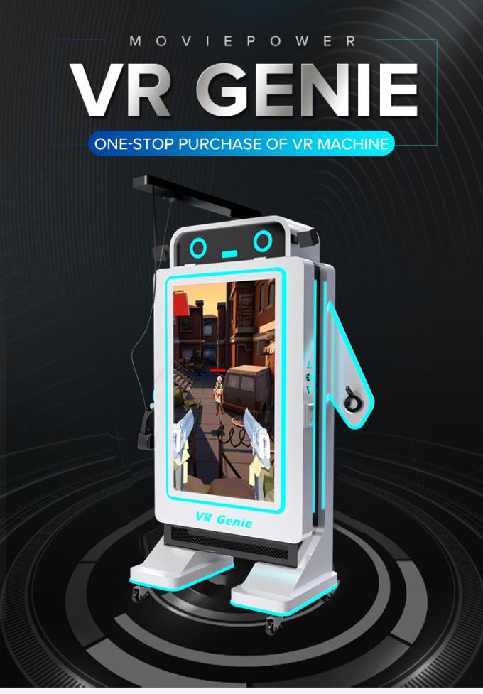 1 attrezzatura a gettoni del gioco di realtà virtuale del simulatore del gioco del giocatore VR 0