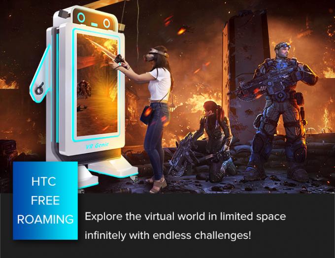 1 attrezzatura a gettoni del gioco di realtà virtuale del simulatore del gioco del giocatore VR 1