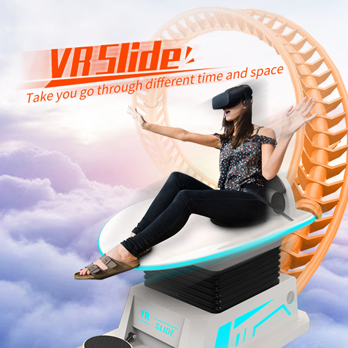 Slide 9d Vr Game Machine Motion Simulator Game Arcade Cinema 9d Skateboard Per il parco divertimenti 0