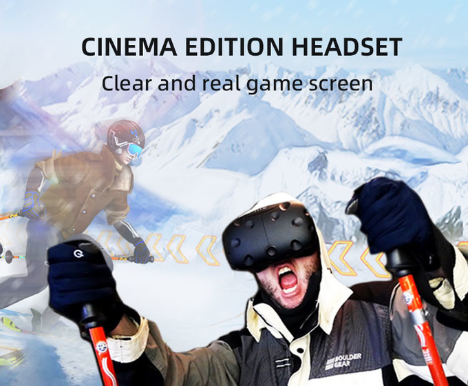 Simulatore di sci in ambienti chiusi dinamico 9d Macchine di simulazione di snowboard in realtà virtuale 6