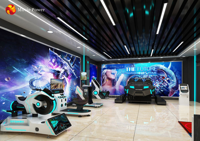 Attrezzatura dell'interno del campo da giuoco del gioco di Arcade Children Ride Wall Interactive del parco a tema di VR AR 0