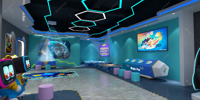 Cinema interattivo Arcade Machines Virtual Reality Simulator del parco a tema di divertimento VR 0