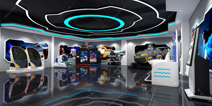 parco a tema di 10-1000m2 9D VR con esperienza Hall Zone di Arcade Game Machine Virtual Reality 0