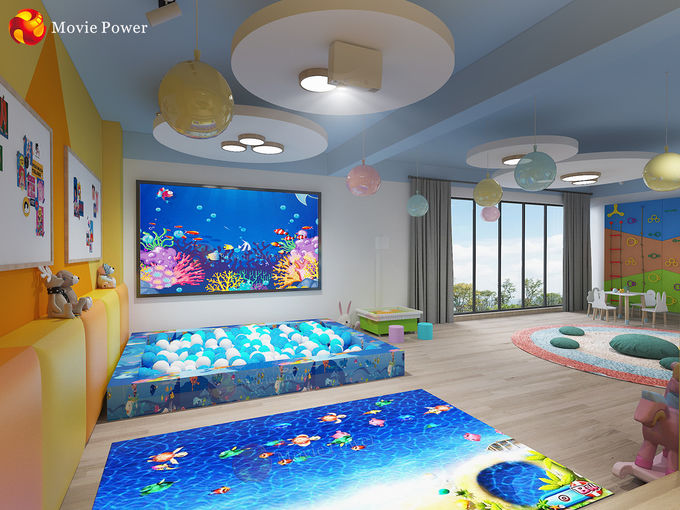 Proiettore interattivo dell'ologramma di messa a terra dei giochi 3d di spettacolo dei bambini 1
