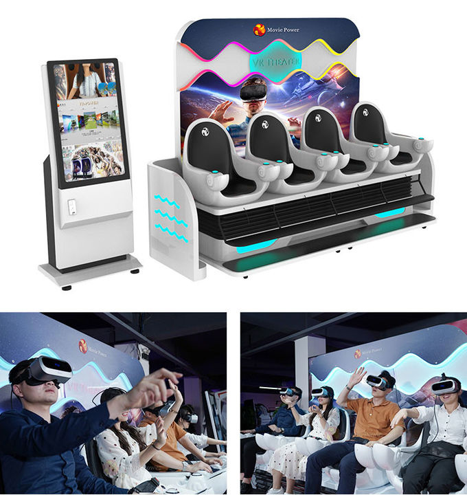La maggior parte del simulatore reale 9D VR del cinema della sedia dell'uovo di esperienza 9D VR di realtà virtuale 0