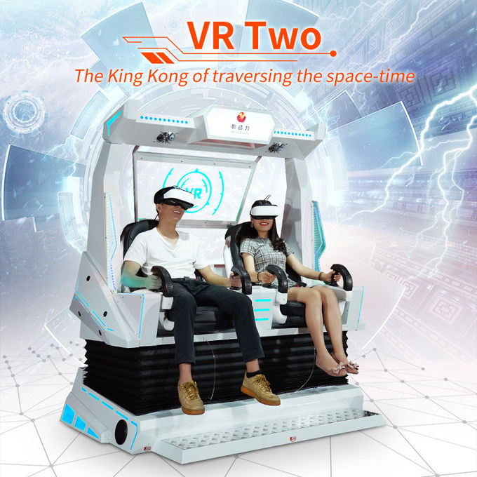 Il cinema 2 di effetto dinamico 9D VR di piccola impresa mette la macchina a sedere di realtà virtuale 0