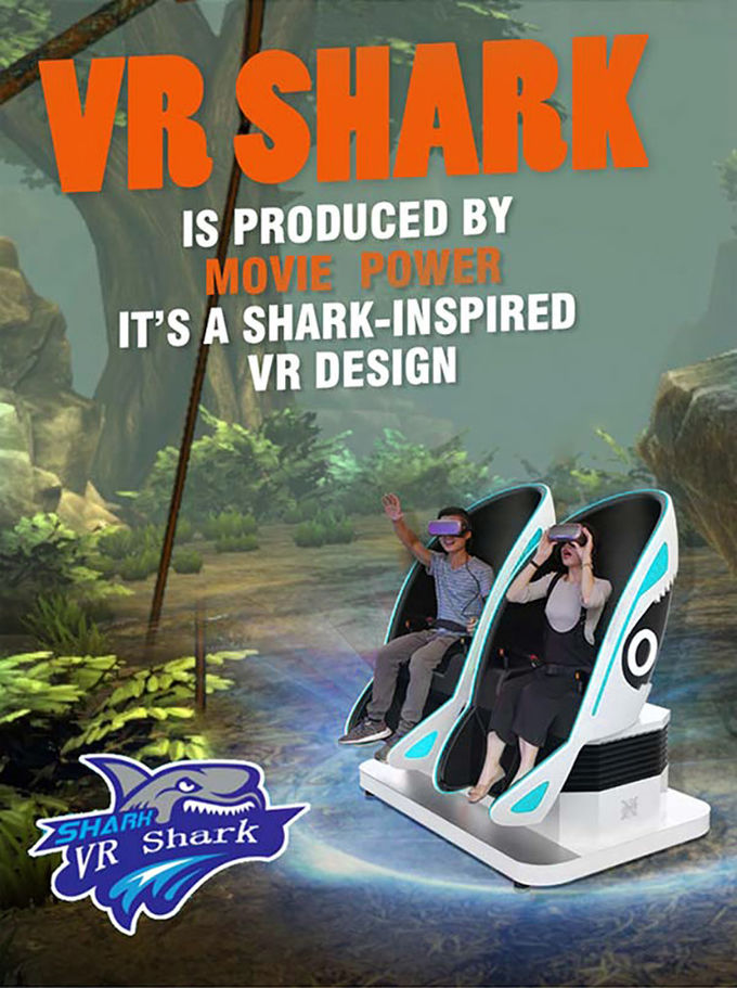Il prodotto 2 del parco di Amusent di realtà virtuale mette il simulatore a sedere del cinema della sedia di Vr dell'uovo 9d 0