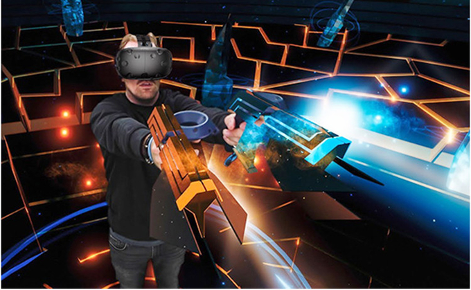 9d 1 macchina del gioco elettronico del simulatore della fucilazione del giocatore VR 0