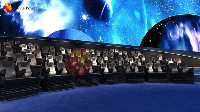 Simulatore pieno interattivo del cinema di potere di film del cinema di Seat 5D di moto 1