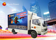 Trasporti l'attrezzatura su autocarro mobile 220V 2.25KW del cinema del cinema del simulatore 7D