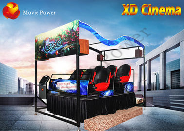 Cinema di realtà virtuale del simulatore 9D dell'acqua XD colpo/dell'iniezione di aria con 2 - 12 Seat