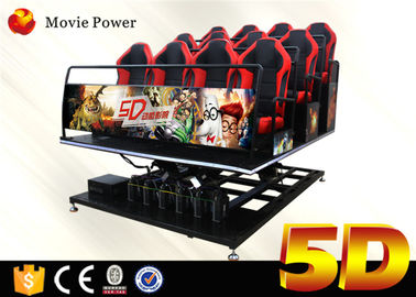 Alto 5D sistema simulato del teatro dei sedili 4D del cinema 6