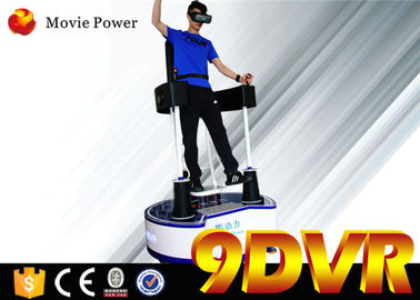 Cinema felice di progetto di grado 9d di vetro 360 dell'attrezzatura 9dvr 3d del parco a tema