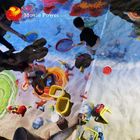 giochi interattivi dei bambini del pavimento di potere 3D di film 0.45kw per il centro del campo da giuoco