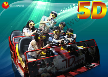 3DOF sistema del cinema dei sedili 5D della piattaforma 100 per il parco di divertimenti
