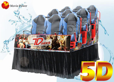 Attrezzatura dinamica 5d del cinema che guida simulatore con 3dof 6dof Seater dinamico