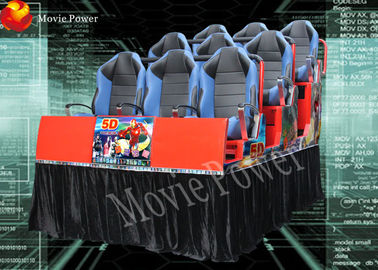 Del simulatore 6 sistema dinamico della piattaforma 7d dei sedili del cinema di potere interattivo di film
