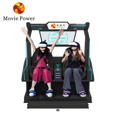 5.0KW 9d VR Cinema 2 posti Monterey Vr Chair Arcade 4d 8d Simulatore di realtà virtuale con riprese