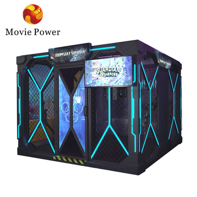 Fibra di vetro 9d Vr Shooting Simulator Room Walking Platform Virtual Reality Giochi Multiplayer