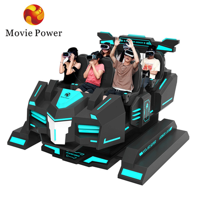 6 posti Montagna russa Simulatore di realtà virtuale 3d Vr Motion Chair Per Parco di divertimenti