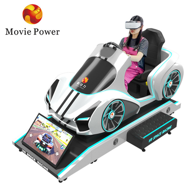 Vr Simulatore di auto Gioco di corse di auto Vr Macchina 9d Realtà virtuale Simulatore di guida Attrezzature Monete Giochi arcade operati