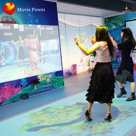 Il proiettore del gioco dell'AR dei bambini lavora il gioco a macchina ballante interattivo del proiettore interattivo della parete per i bambini
