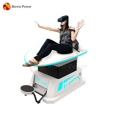 Simulatore dello scorrevole di realtà virtuale del parco a tema di corsa con gli sci di Vr dei giochi di svago del rifornimento della fabbrica